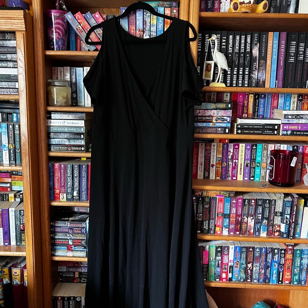 Torrid Black Maxi Cold Shoulder Dress​
